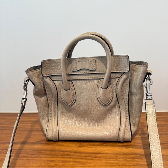 Celine Nano Phantom luggage tote in Beige - Picture 10 of 11